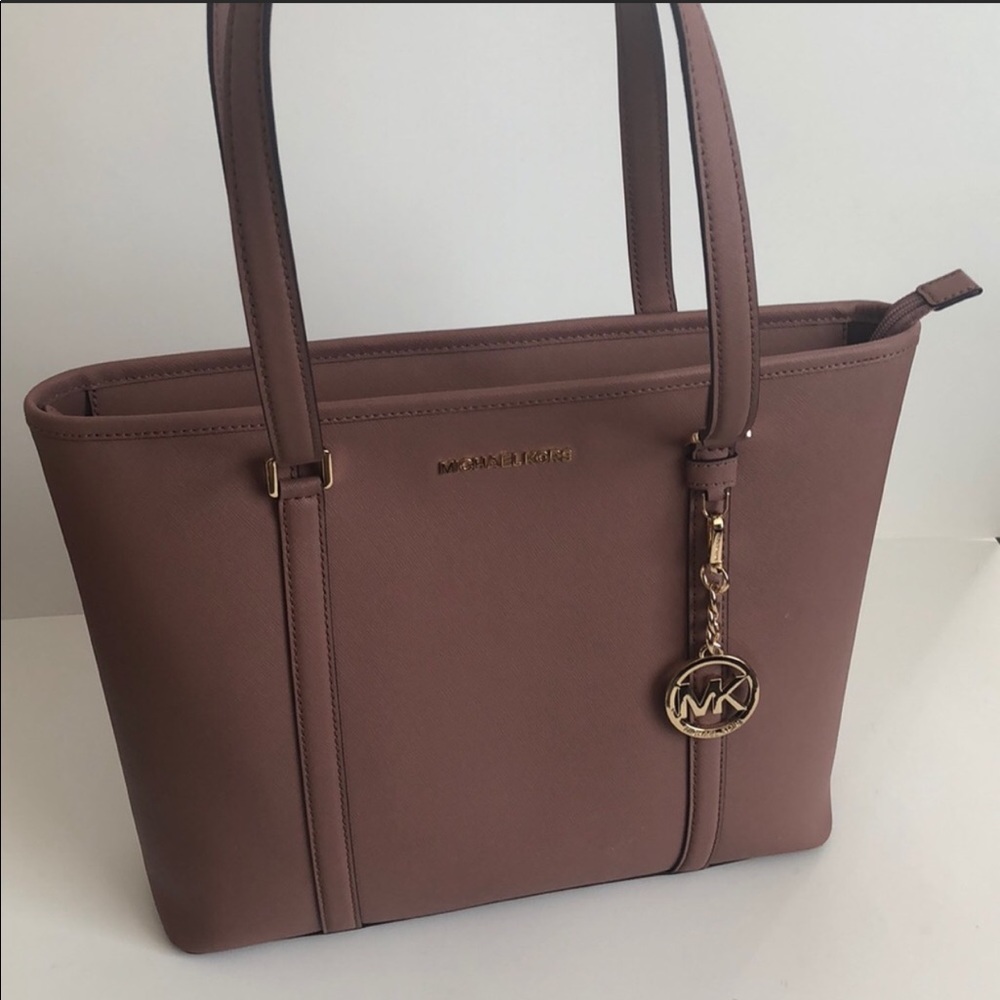 MICHAEL KORS Sady tote bag in fawn blush